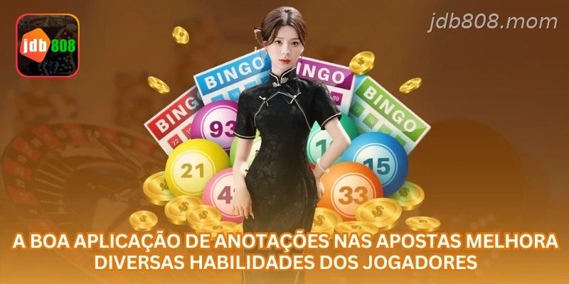 A boa aplicação de anotações nas apostas melhora diversas habilidades dos jogadores.