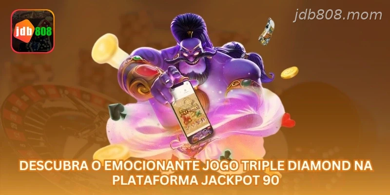 Descubra o emocionante jogo Triple Diamond na plataforma Jackpot 90.