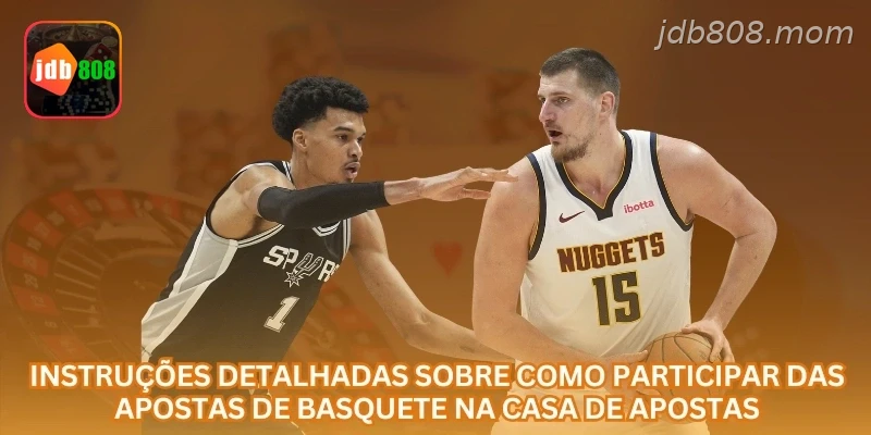 Instruções detalhadas sobre como participar das apostas de basquete na casa de apostas.